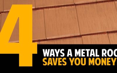 4 Ways an American Metal Roof Saves Money and Time