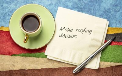 Time to buy a new roof?  It’s decision time.