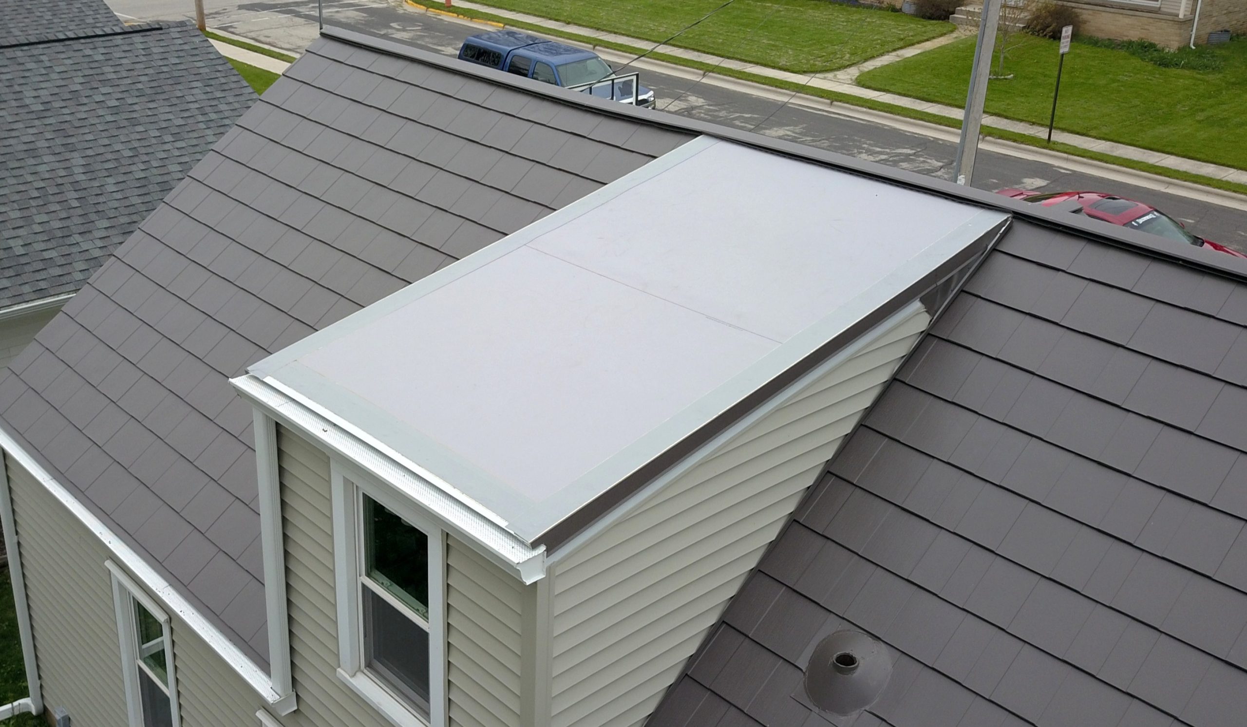 Flat Roofing on a Dormer