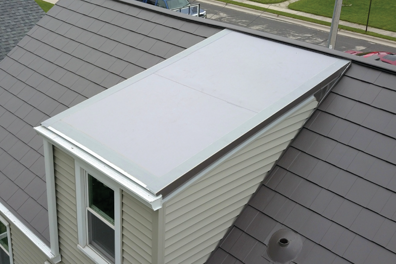 Flat Roofing on a Dormer