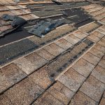 Old Asphalt Roof Shingles