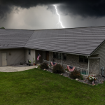 storm-proof metal roof